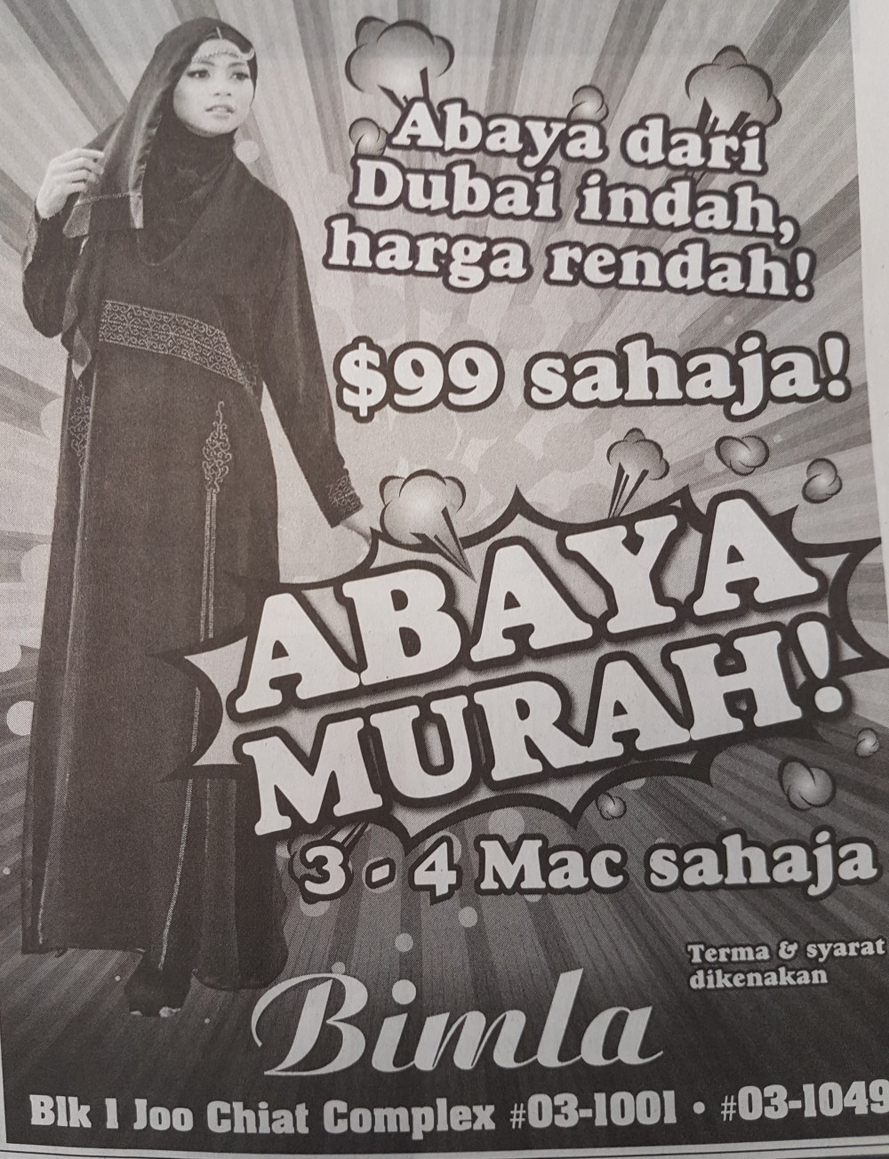 Abaya Murah Singapore