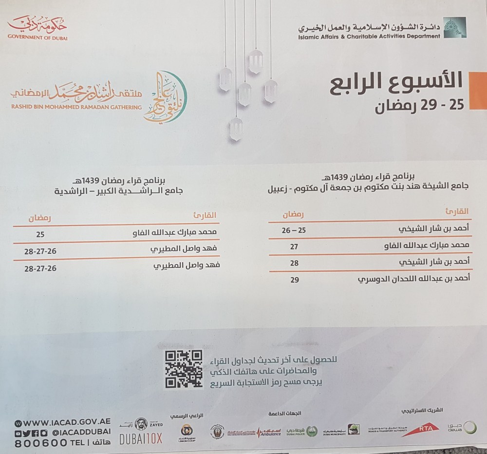 Charitable activites department