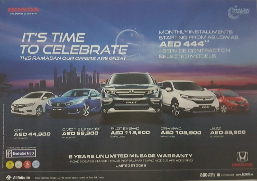 Honda Ramadan 2