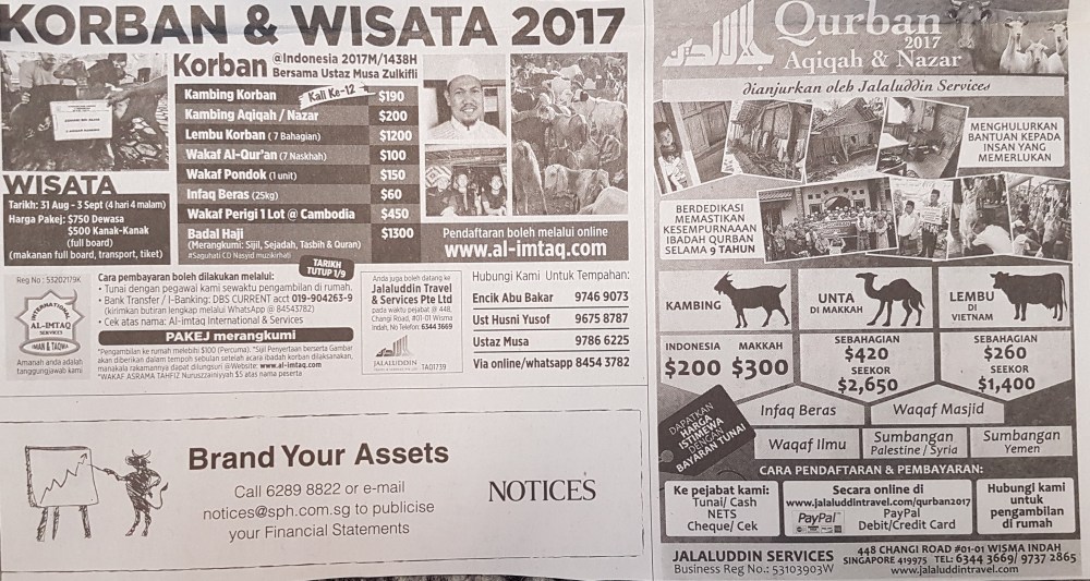 Korban and Wisata 2017