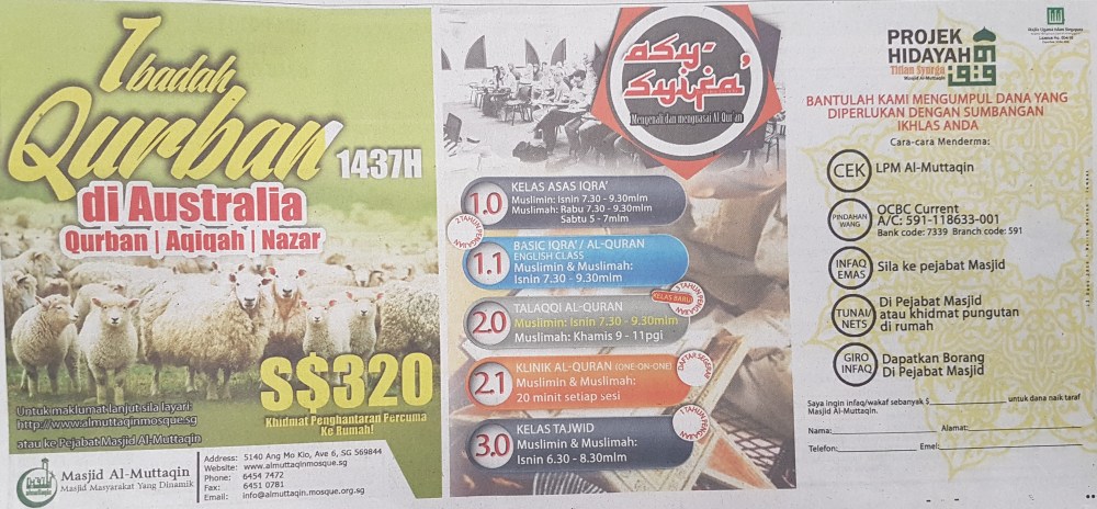 Kurban di Australia 2016