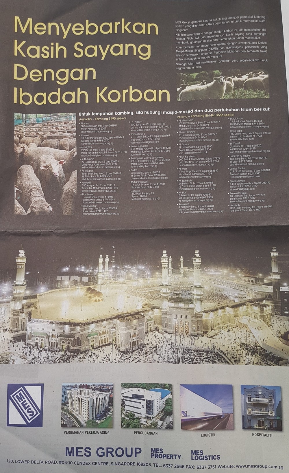 MES Group Korban 2016