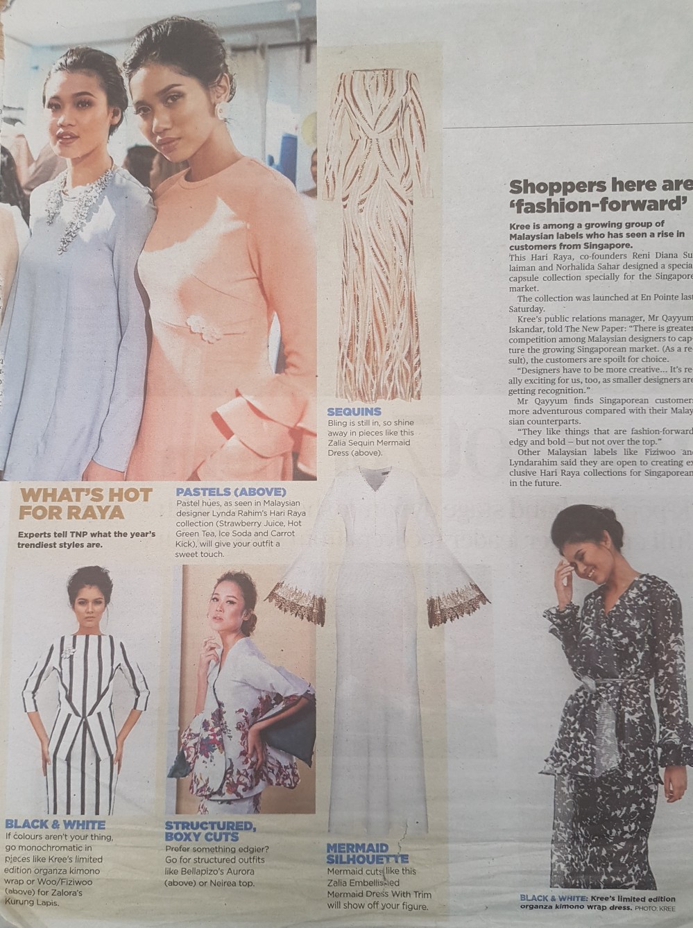 What is hot for Hari Raya (clothes)