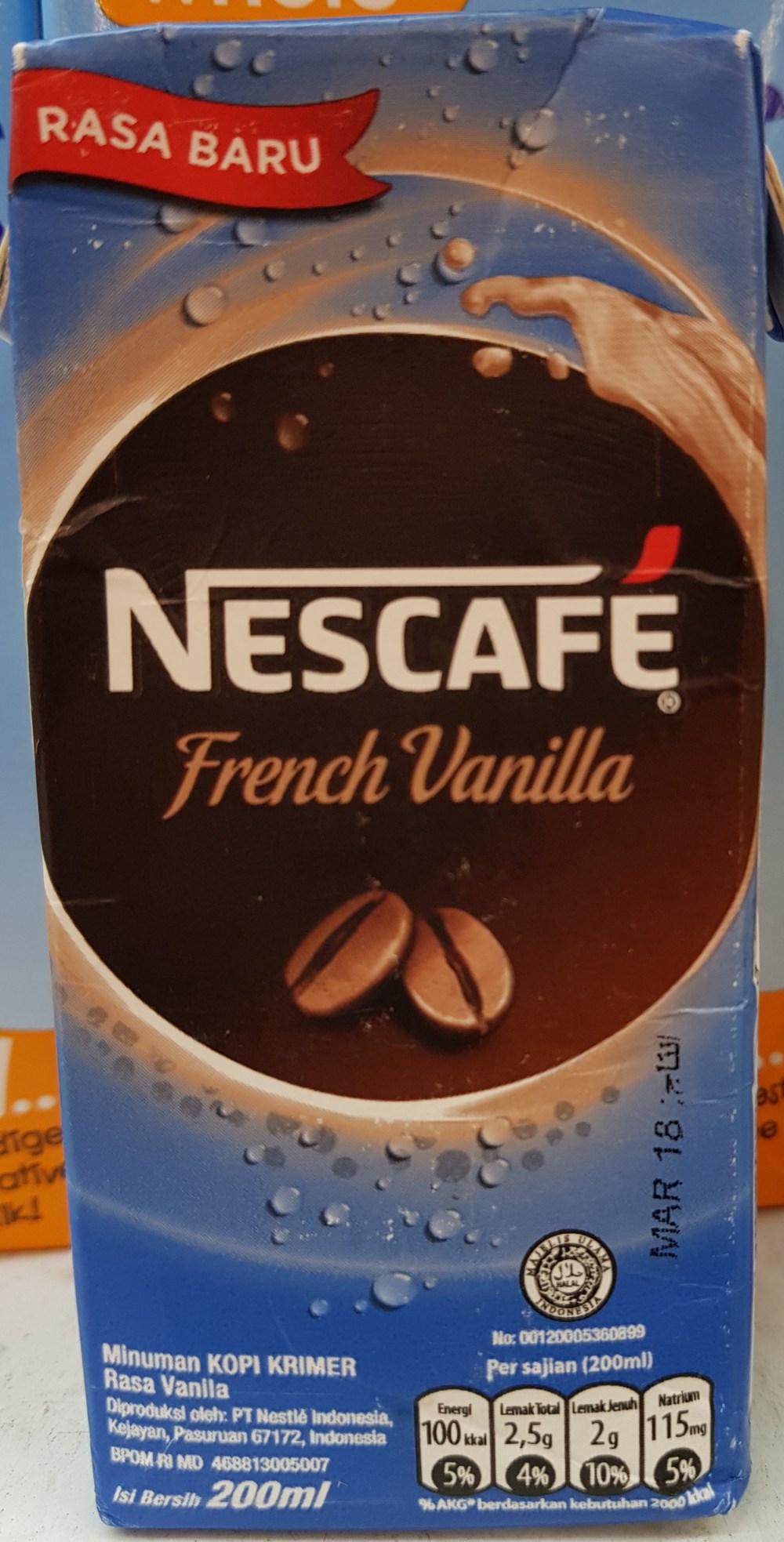 Nescade french vanilla