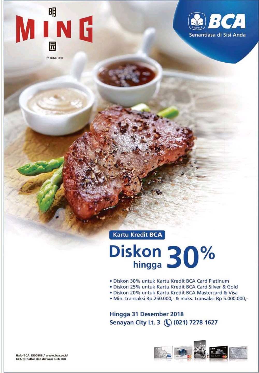 bank bca ming restaurant