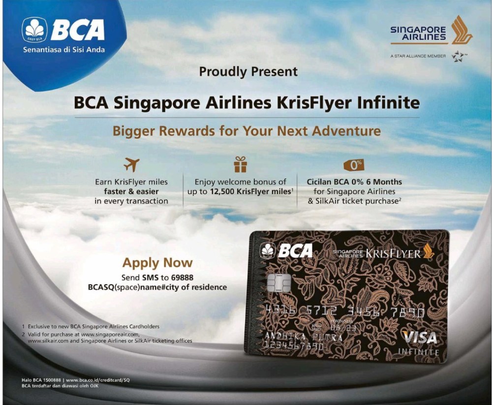 bank bca singapore airlines