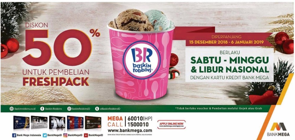 bank mega baskin robbins